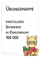 Vorschau - Arbeitsblätter - Schriftliche Division im Zahlenraum 100 000 – einstelliger Divisor ohne Rest, Übungsmappe & Arbeitsblätter mit Lösungen - Seite 2