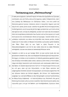 Vorschau - Test - Klausur - "Heimsuchung" von Jenny Erpenbeck (II) - Seite 2