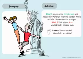 Vorschau - Stationenlernen - Akrobatik Zweierpyramiden - Sehenwürdigkeiten - Seite 2