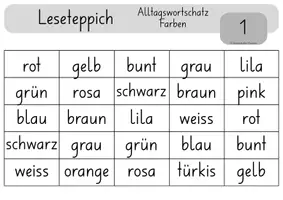 Vorschau - Stationenlernen - Leseteppiche Alltagswortschatz - Seite 2