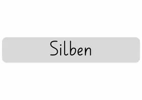 Vorschau - Stationenlernen - Leseteppich Silben - Seite 1