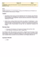 Vorschau - Klassenarbeiten - Klausur Erpenbeck Heimsuchung Gewalt Tuchfabrikant - Deckblatt