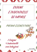 anteprima - Esercizi - Enigmi e Indovinelli di Natale.Prima Elementare - Pagina 1
