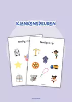 Voorbeeld - Klankenspeuren - Kleuterateljee - Voorblad