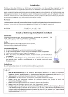 Vorschau - Arbeitsblätter - Redoxtitration: Bestimmung von Sulfiten in Weißwein (Rücktitration) - Seite 1