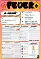 Vorschau - Stundenentwürfe - Arbeitsheft Feuer - Deckblatt