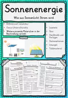 Vorschau - Stundenentwürfe - Materialpaket Erneuerbare Energie Windkraft Wasserkraft Verbrennungskraftwerke - Seite 1