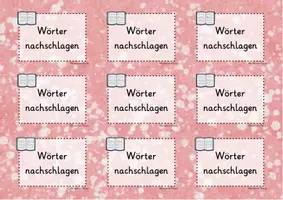 Vorschau - Arbeitsblätter - Wörter suchen mit dem Wörterbuch - Seite 3