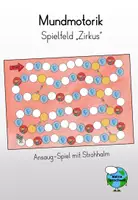 Vorschau - Spiele - Mundmotorik - Spielfeld "Zirkus" (mit Strohhalm) - Deckblatt