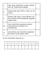 Vorschau - Stundenentwürfe - Lesespaziergang: Das Leben von Michael Ende - Seite 3