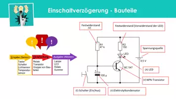 Vorschau - Arbeitsblätter - Einschaltverzögerung + Ausschaltverzögerung KOMPAKT / Aufbau + Funktionsweise + Vergleich / Mit Arbeitsblatt zur Sicherung und Vertiefung! inkl. Musterlösungen - Seite 3