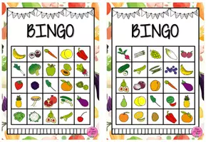 Aperçu - Apprentissages en autonomie - Vocabulaire - Pack fruits et légumes - Page 1