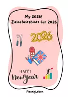 Vorschau - Arbeitsblätter - My 2026! Zielarbeitsblatt für 2026 - Deckblatt