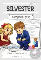 Vorschau - Arbeitsblätter - "Silvester" Lesespaziergang | Jahreswechsel - Deckblatt
