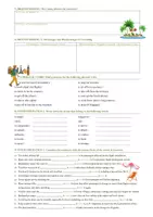 Vorschau - Arbeitsblätter - Worksheet Travelling - Advanced Vocabulary B1+/B2 Level - Seite 2