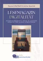 Voorbeeld - Leesmagazine, korte teksten, eenvoudige taal, Duits A1-A2, digitaliteit - Voorblad