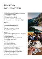 Voorbeeld - Leesmagazine, korte teksten, eenvoudige taal, Duits A1-A2, fotografie - Pagina 1