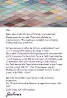 Vorschau - Arbeitsblätter - Methode: Papiergespräch- (Meinungs)fragen beantworten - Deckblatt