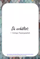 Vorschau - Arbeitsblätter - Methode: Papiergespräch- (Meinungs)fragen beantworten - Seite 1