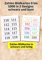 Vorschau - Aufgabenkarten - Zahlenraum bis 1000 – Digitale Zahlenkarten für Unterricht & Förderung - Seite 1