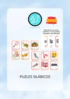 Vista previa - Hojas de trabajo - PAQUETE: LA SÍLABA - página 1