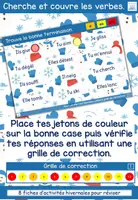 Aperçu - Cartes d'exercices - Cherche et couvre les verbes du 1er groupe - Page de couverture
