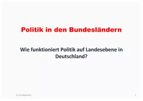 Vorschau - Arbeitsblätter - Politik in den Bundesländern - politische Grundordnung - Seite 3