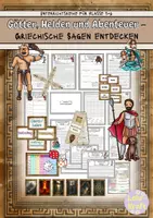 Vorschau - Unterrichtsreihen - Griechische Sagen (Deutsch, Mythen und Sagen) - Deckblatt