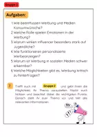 Vorschau - Arbeitsblätter - Konsum Gruppenarbeit: Werbung, Nachhaltigkeit; Jugend & Umwelt - Seite 2