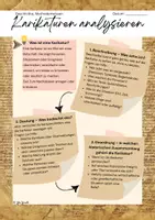 Vorschau - Merkblätter - Methodenwissen Karikatur im Fach Geschichte - Seite 1