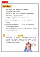 Vorschau - Arbeitsblätter - Kommunikationsmittel Gruppenarbeit: Telefon, Brief & E-Mail Messenger - Seite 2