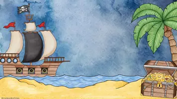 Vorschau - Präsentationen/Tafelbilder - Einführung Lernwörter - Piratenthema - Seite 2