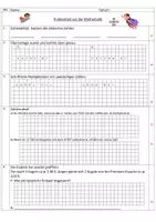 Vorschau - Arbeitsblätter - Mathe-Probe Kl. 4 - Überschlag, schriftl. Multiplikation, Zahlenrätsel, € und Geometrie - Seite 2