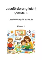 Vorschau - Spiele - Leseförderung Anfangsunterricht: Material für Elternarbeit - Deckblatt