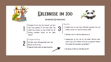 Vorschau - Arbeitsblätter - Schreibanlässe für den Deutschunterricht: Unterwegs mit Pandabär Pu! - Seite 3