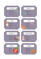 Vorschau - Spiele - Guess the word Don't say it Englisch Vokabelspiel 96 Karten - Seite 3