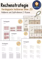 Vorschau - Spiele - Rechenstrategien Addieren und Subtrahieren 2. Klasse ohne ZÜ - Seite 1