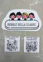 anteprima - Materiale di supporto/inclusione - REGOLE DELLA CLASSE - Pagina di copertina