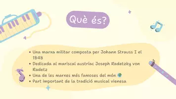 Vista previa - Presentaciones - Marxa Radetzky presentació - Història, Context i Música - página 1