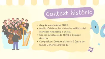 Vista previa - Presentaciones - Marxa Radetzky presentació - Història, Context i Música - página 2