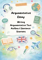 Vorschau - Arbeitsblätter - Argumentative Essay (Struktur & Sentence starters) - Deckblatt