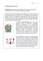 Vorschau - Arbeitsblätter - Arbeitsblatt: Fairplay und Miteinander, Was bedeutet es, fair zu sein? (Klasse 5, differenziert) - Deckblatt