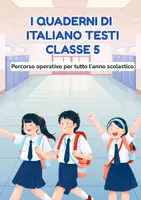anteprima - Programmi scolastici / Materiali per docenti - I Quaderni di italiano testi classe quinta - Pagina di copertina