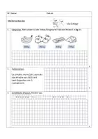 Vorschau - Arbeitsblätter - Mathe-Probe Kl. 4 - Gewichte, Division, Kommazahlen, €, Sachaufgaben - Seite 2