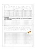 Vorschau - Arbeitsblätter - Mathe-Probe Kl. 4 - Gewichte, Division, Kommazahlen, €, Sachaufgaben - Seite 3
