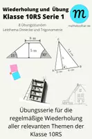 Vorschau - Arbeitsblätter - Übungsstunden/Vertretungsstunden Mathe Kl. 10RS (vollständige Serie, 15 AB) - Seite 1