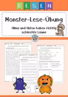 Vorschau - Arbeitsblätter - Alma und Anton haben richtig schlechte Laune - Deckblatt