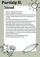Náhled - Ferien: Erzählung, Perfekt, Partizip II._minulý čas NJ - boční 1