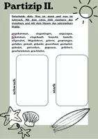 Náhled - Ferien: Erzählung, Perfekt, Partizip II._minulý čas NJ - boční 3