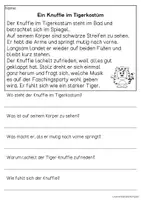 Vorschau - Arbeitsblätter - Die Knuffies feiern Fasching - Knuffies Geschichten | Leseverständnis Klasse 1 + 2 - Seite 3